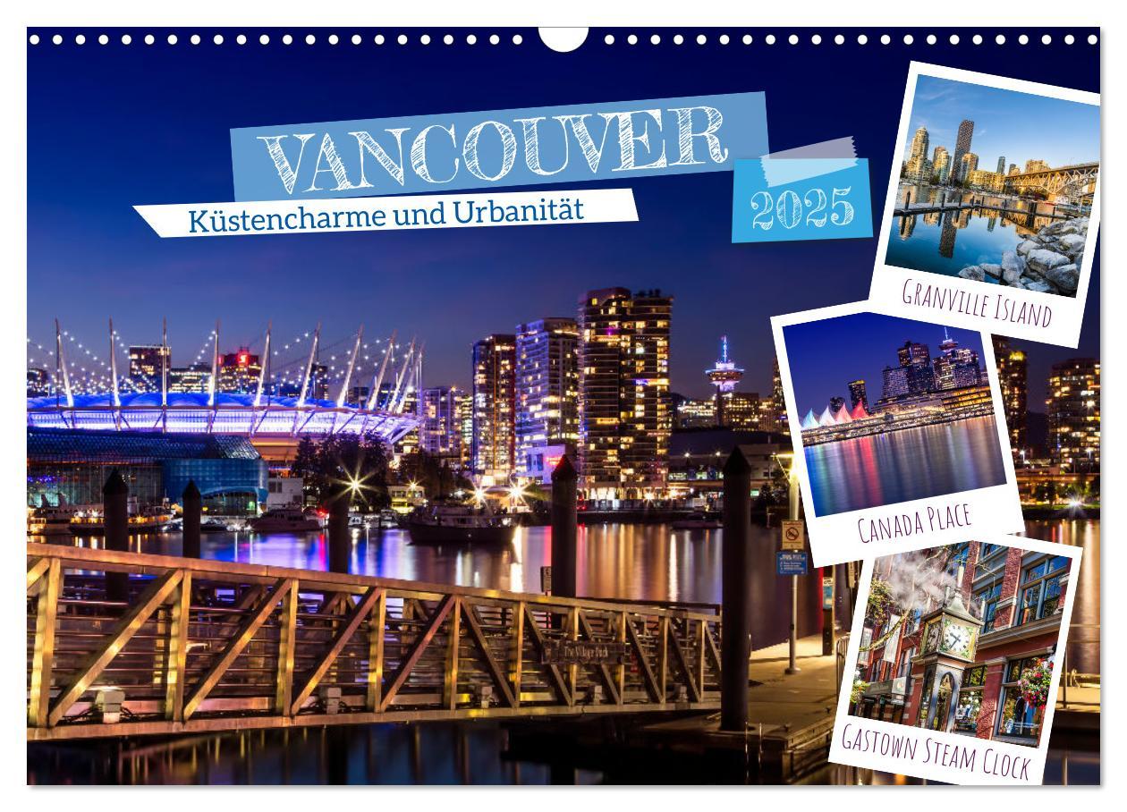 Cover: 9783457221099 | VANCOUVER Küstencharme und Urbanität (Wandkalender 2025 DIN A3...