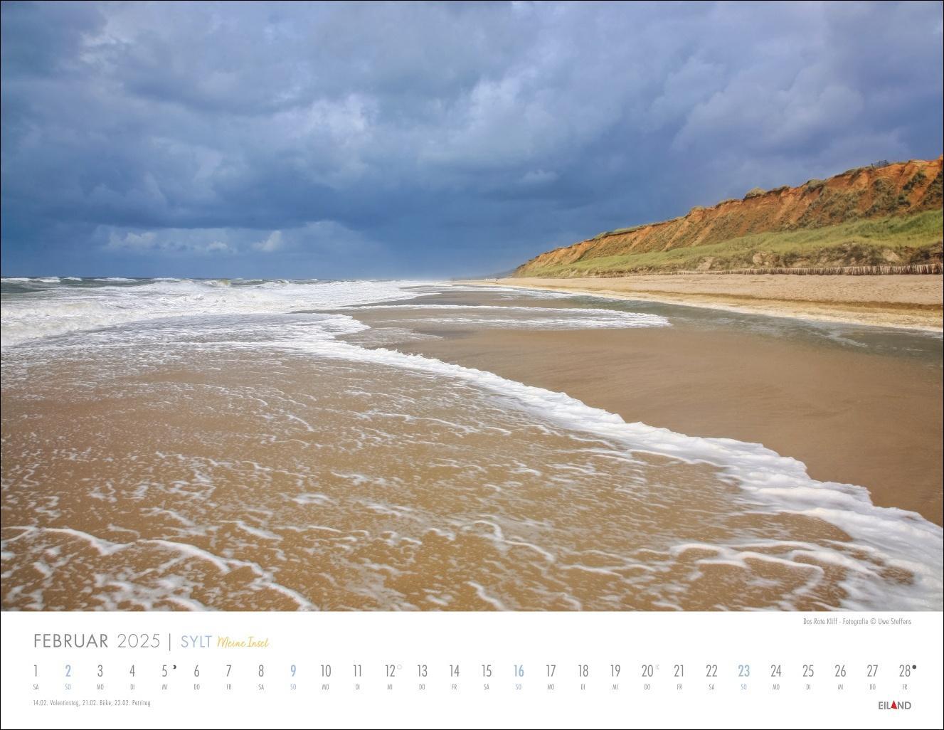 Bild: 9783964023537 | Sylt - Meine Insel Kalender 2025 | Eiland | Kalender | Spiralbindung