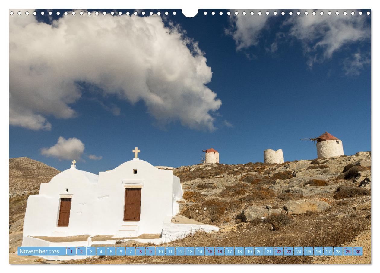 Bild: 9783435000135 | Amorgos - Kykladenimpressionen (Wandkalender 2025 DIN A3 quer),...