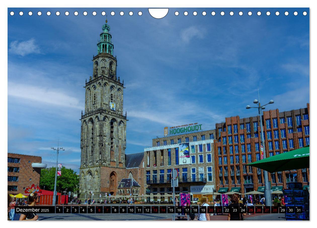 Bild: 9783383921742 | Ein Blick auf Groningen (Wandkalender 2025 DIN A4 quer), CALVENDO...