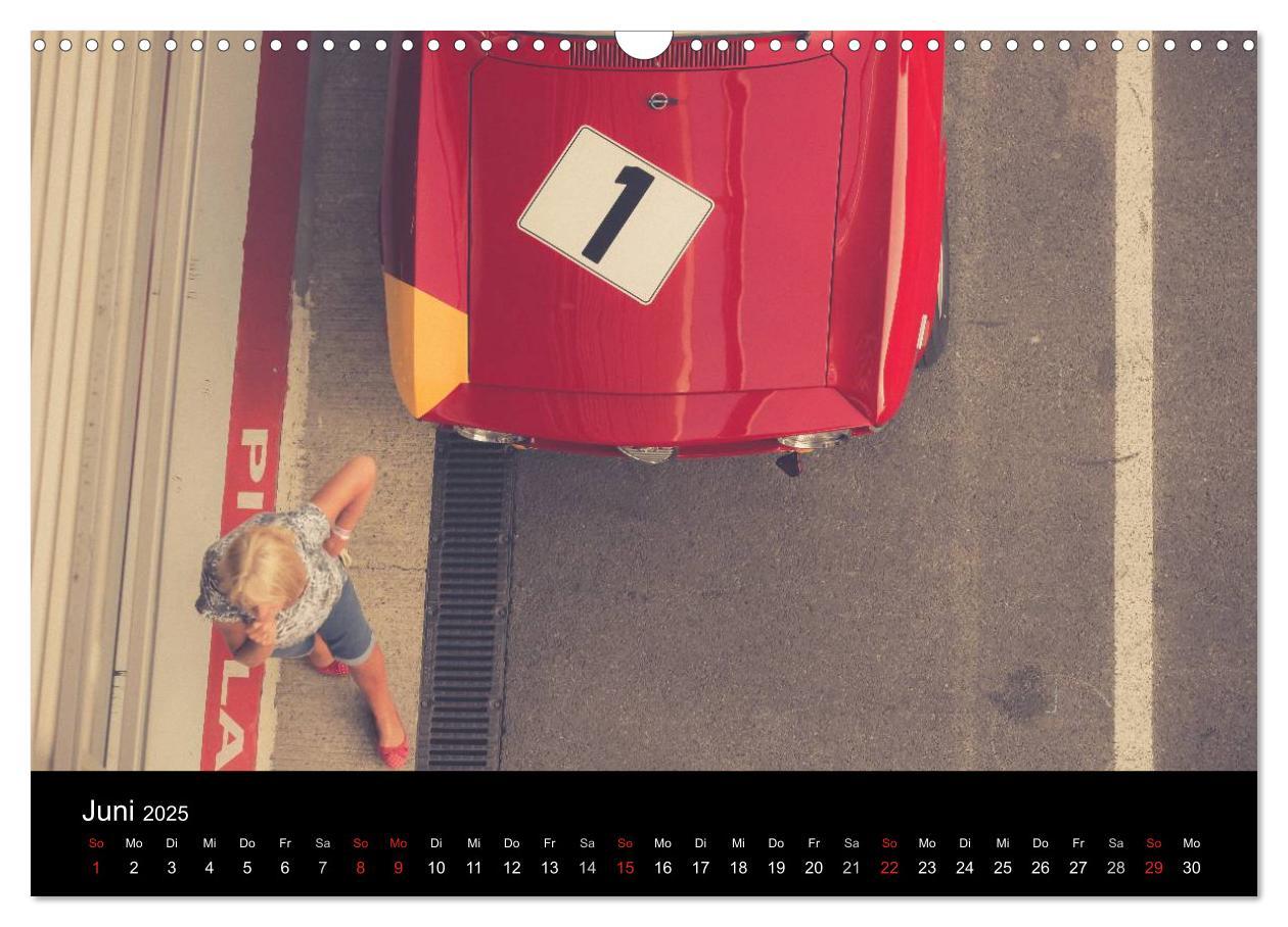 Bild: 9783435650668 | Vintage Racing, historischer Motorsport (Wandkalender 2025 DIN A3...