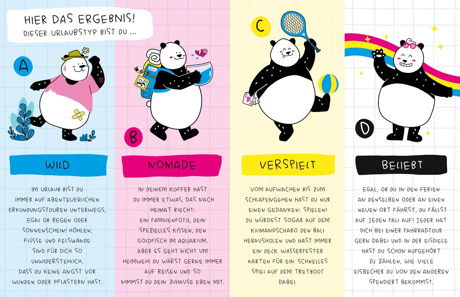 Bild: 9788863126532 | Dein Ferientagebuch. Unterwegs mit dem Panda! | Prisca Priano | Buch