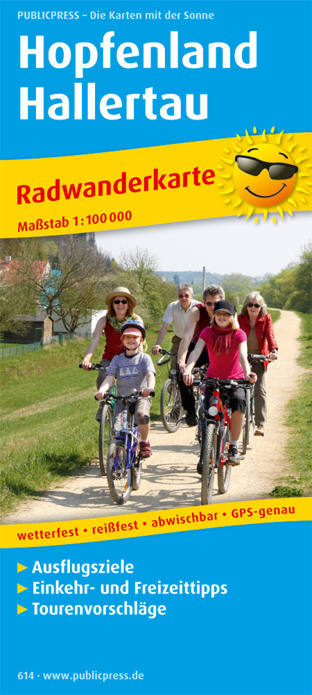 Cover: 9783899206142 | PublicPress Radwanderkarte Hopfenland Hallertau | (Land-)Karte | 2010