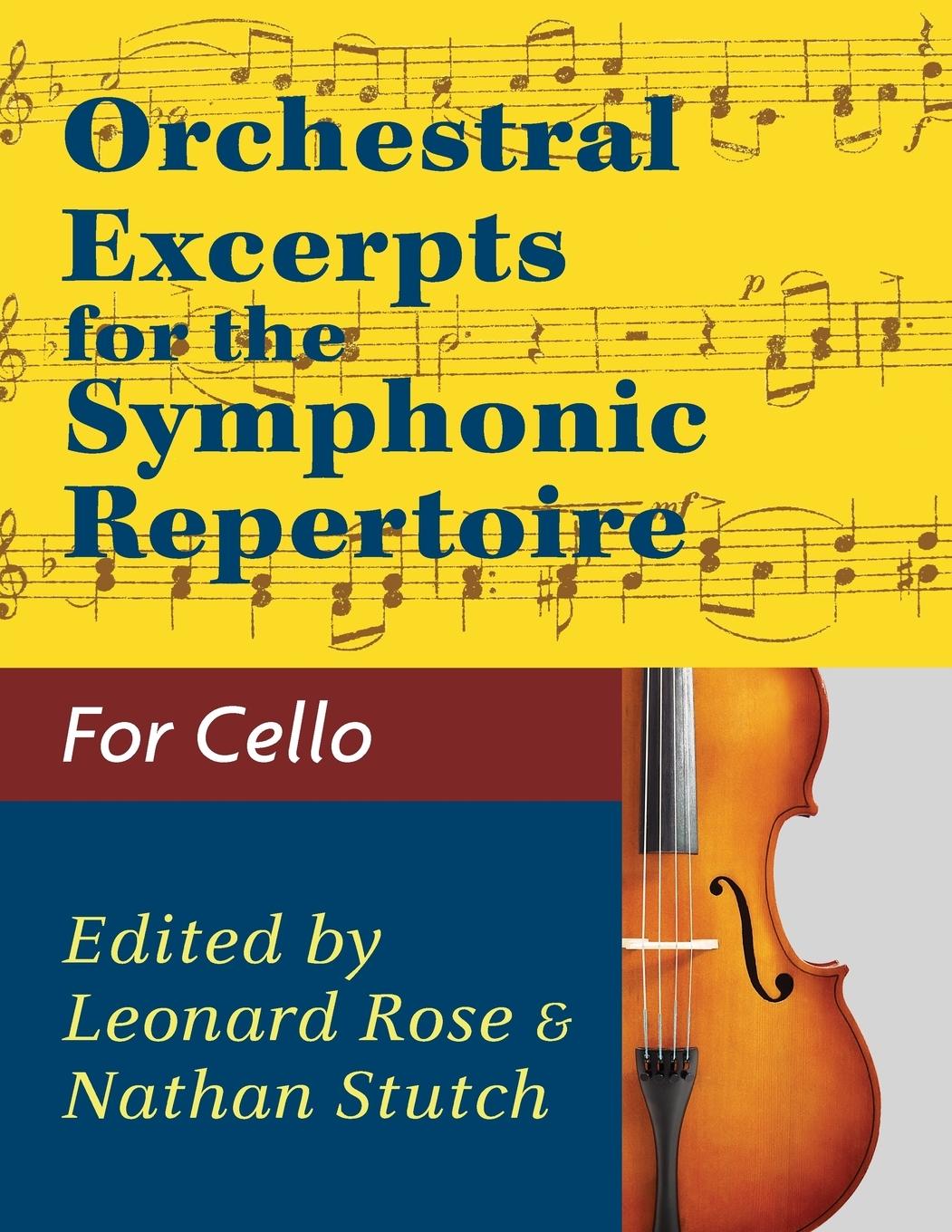 Cover: 9781974899432 | Orchestral Excerpts Volume 1 Cello edited by Leonard Rose and...