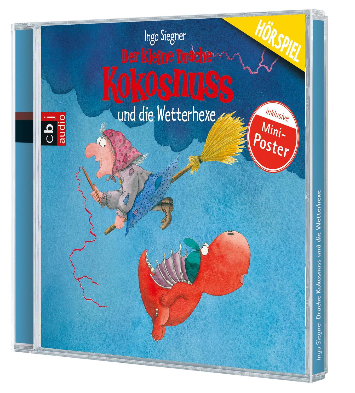 Bild: 9783866045279 | Der kleine Drache Kokosnuss 08 und die Wetterhexe | Ingo Siegner | CD