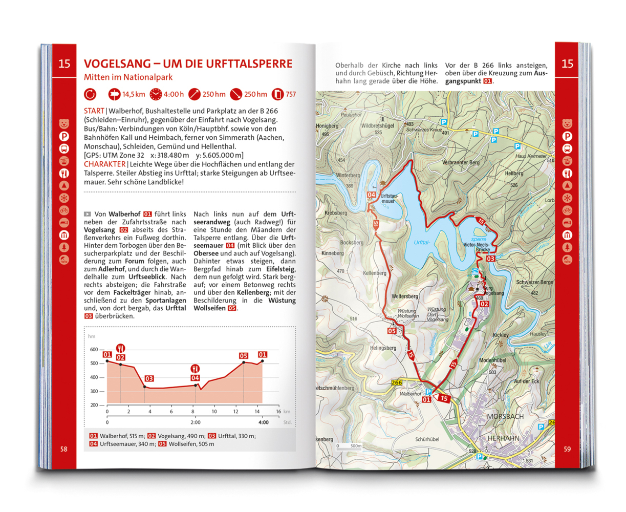 Bild: 9783991219637 | KOMPASS Wanderführer Eifel, 70 Touren mit Extra-Tourenkarte | Naumann