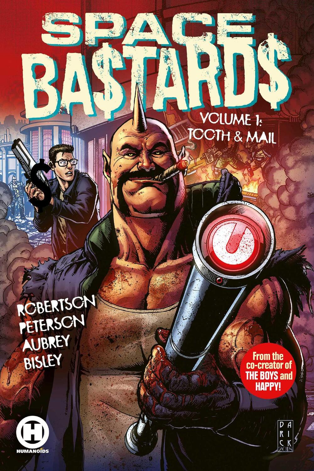 Cover: 9781643376677 | Space Ba$tards Vol. 1: Tooth &amp; Mail | Joe Aubrey (u. a.) | Taschenbuch