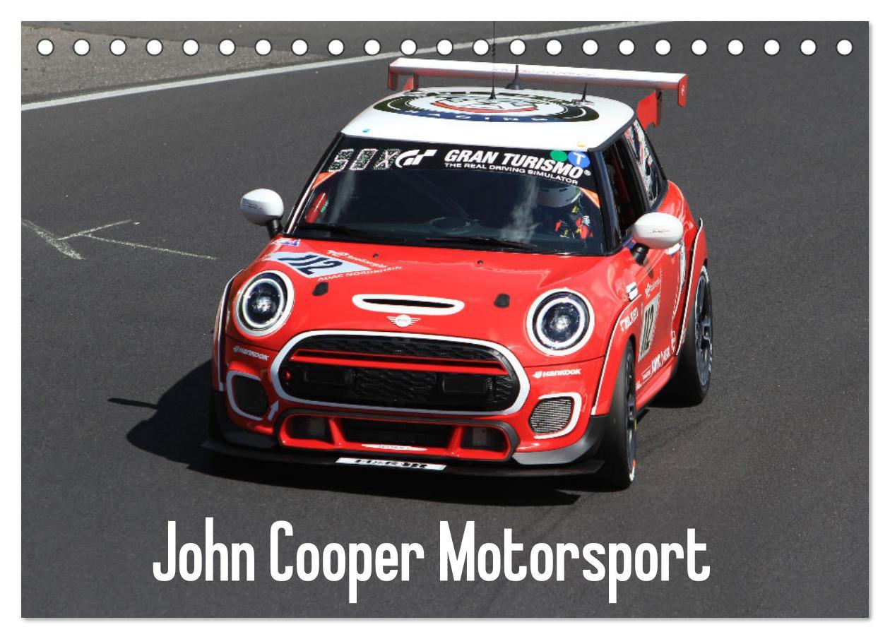 Cover: 9783435831876 | John Cooper Motorsport (Tischkalender 2025 DIN A5 quer), CALVENDO...