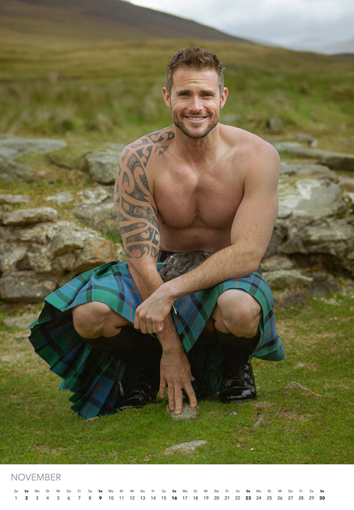 Bild: 9783966648448 | Men in Kilts Kalender 2025 | Schottlands stärkste Kerle. | Kalender