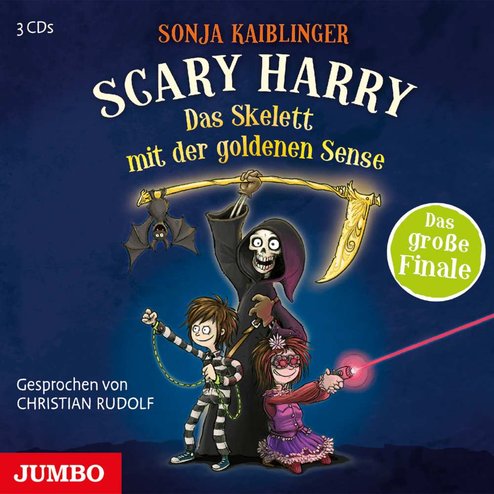 Cover: 9783833743825 | Scary Harry. Das Skelett mit der goldenen Sense, 3 Audio-CD | Band 9