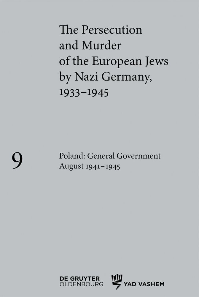 Cover: 9783110687415 | Poland: General Government August 1941-1945 | Klaus-Peter Friedrich