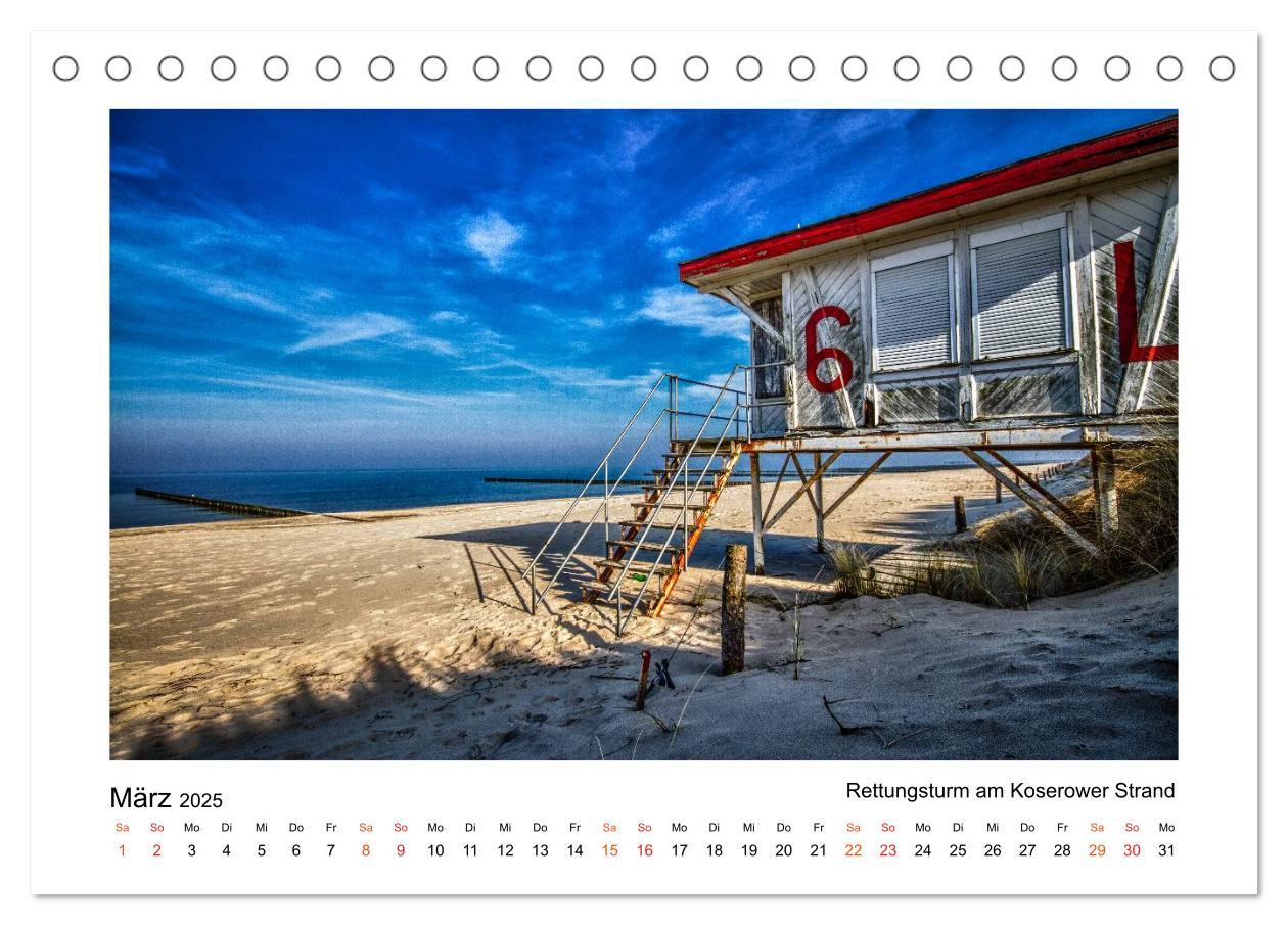 Bild: 9783435808328 | Bezauberndes Usedom (Tischkalender 2025 DIN A5 quer), CALVENDO...