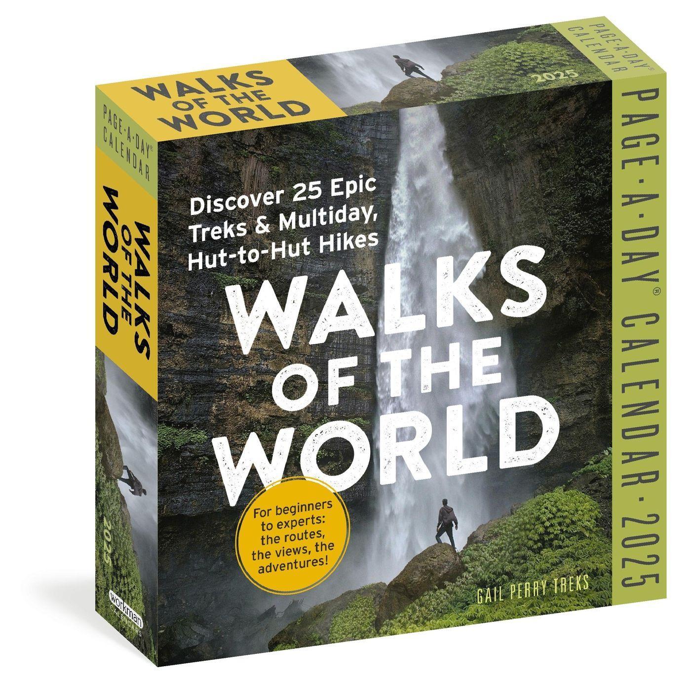 Cover: 9781523525942 | Walks of the World Page-A-Day® Calendar 2025 | Johnston (u. a.) | 2025