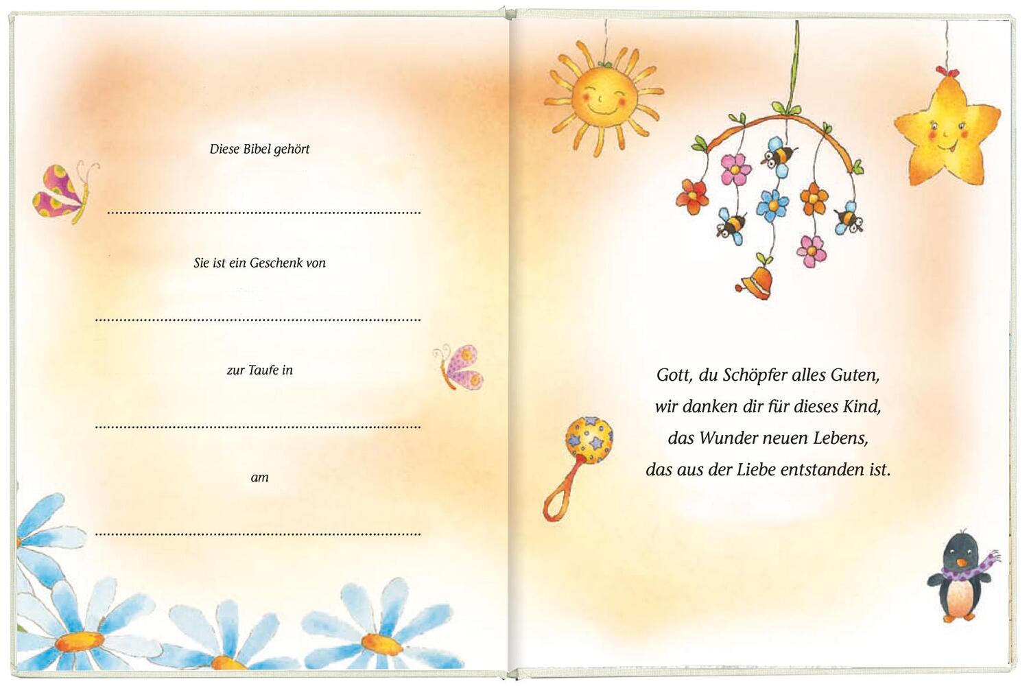 Bild: 9783765551956 | Meine kleine Taufbibel | Lizzie Ribbons | Buch | 144 S. | Deutsch