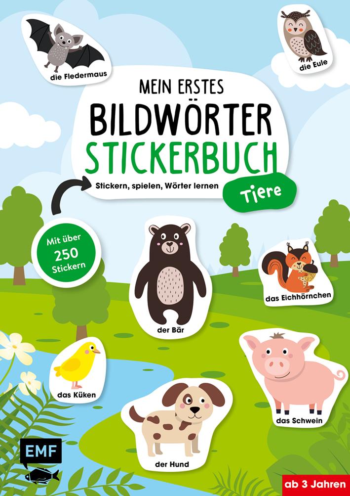 Cover: 9783960932208 | Mein erstes Bildwörter-Stickerbuch - Tiere | Taschenbuch | 36 S.