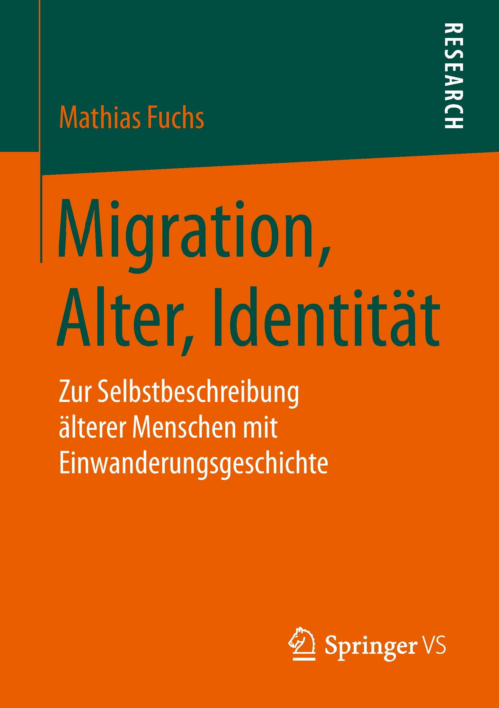 Cover: 9783658083007 | Migration, Alter, Identität | Mathias Fuchs | Taschenbuch | Paperback