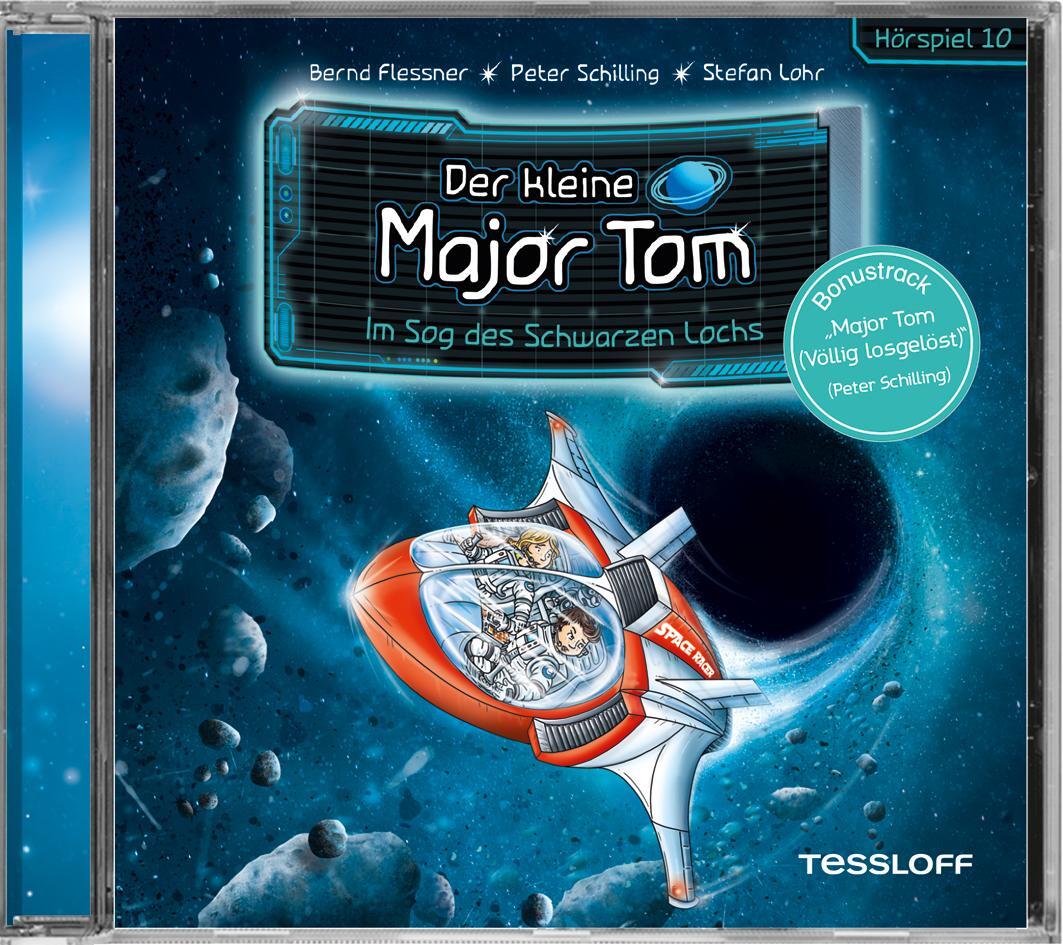 Cover: 9783788642228 | Der kleine Major Tom. Hörspiel 10: Im Sog des Schwarzen Lochs | CD