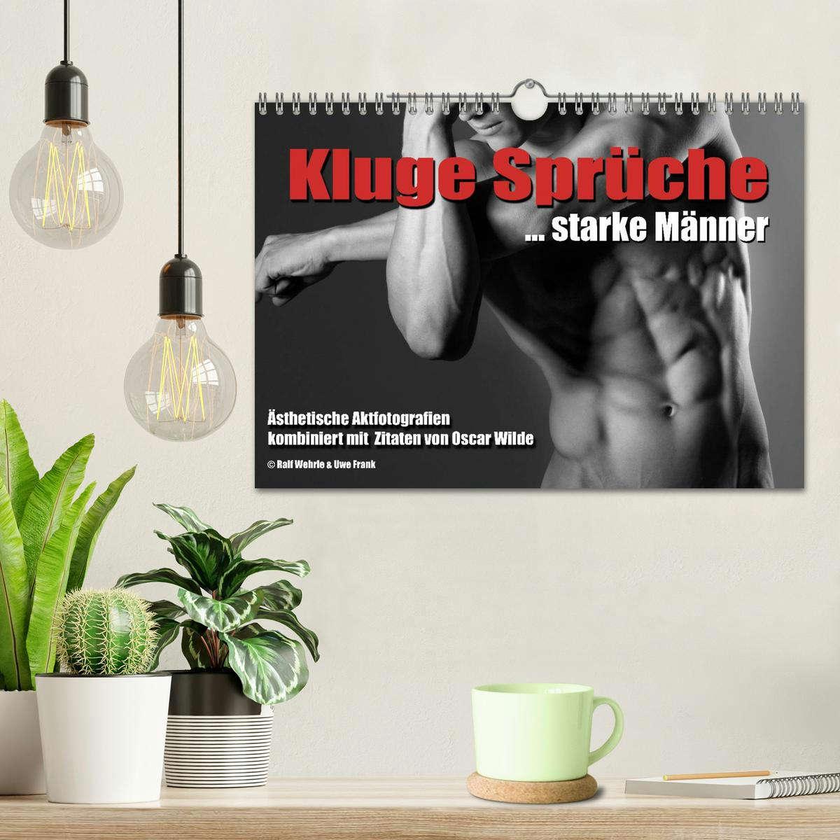 Bild: 9783435470594 | Kluge Sprüche... starke Männer (Wandkalender 2025 DIN A4 quer),...