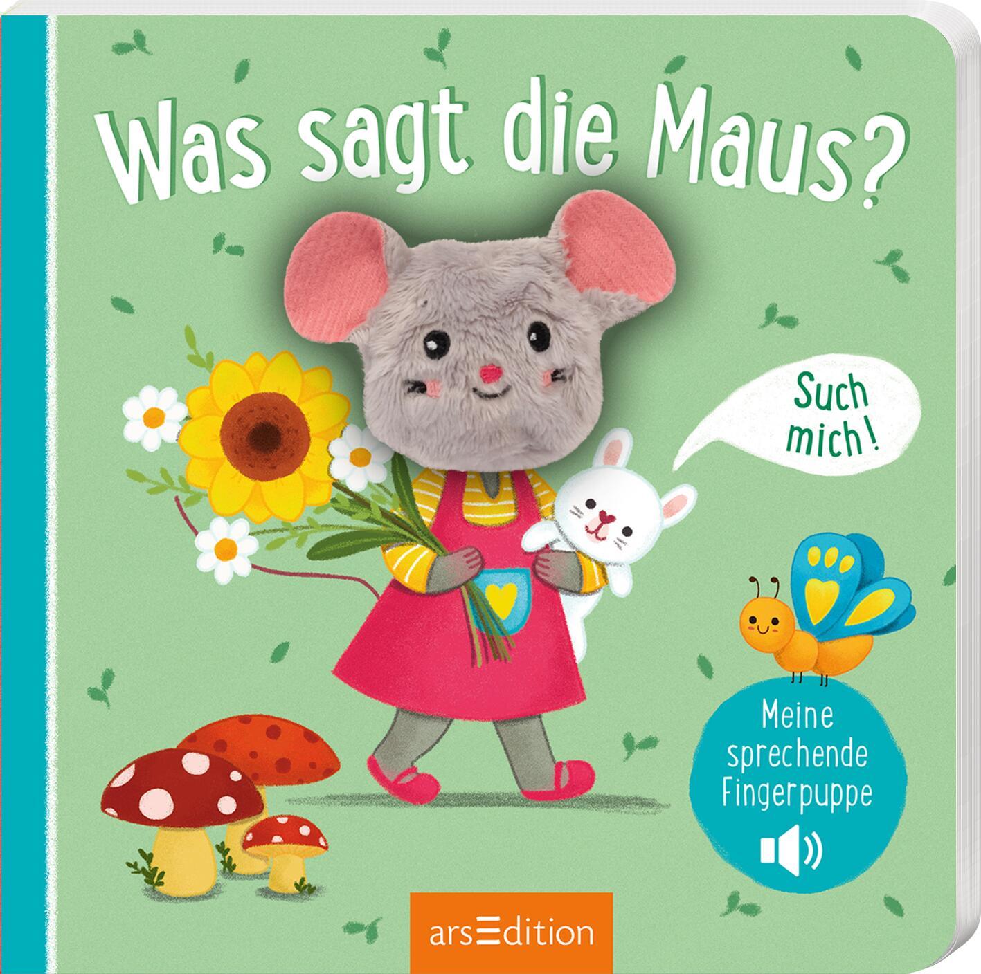 Cover: 9783845862248 | Meine sprechende Fingerpuppe: Was sagt die Maus? | Such mich! | Motzko