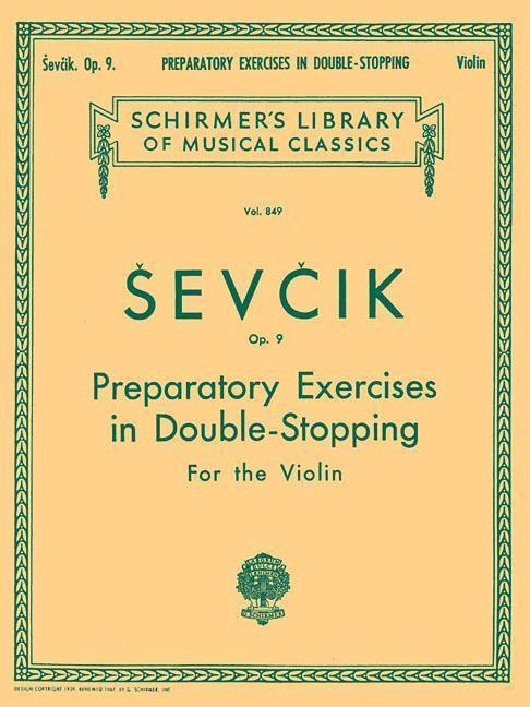 Cover: 73999566703 | Preparatory Exercises in Double-Stopping, Op. 9 | Taschenbuch | Buch