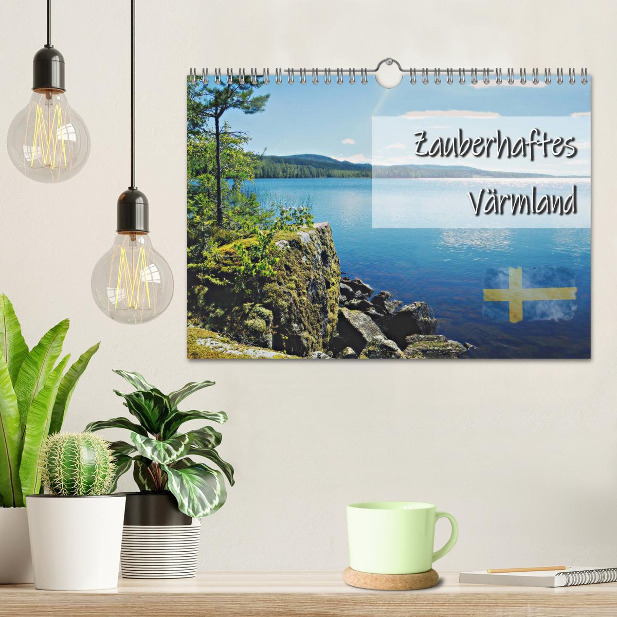 Bild: 9783435132034 | Zauberhaftes Värmland (Wandkalender 2025 DIN A4 quer), CALVENDO...