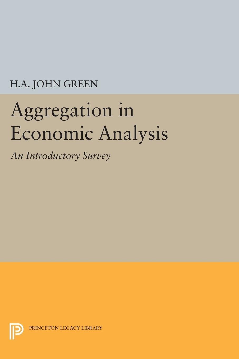 Cover: 9780691624914 | Aggregation in Economic Analysis | H. A. John Green | Taschenbuch