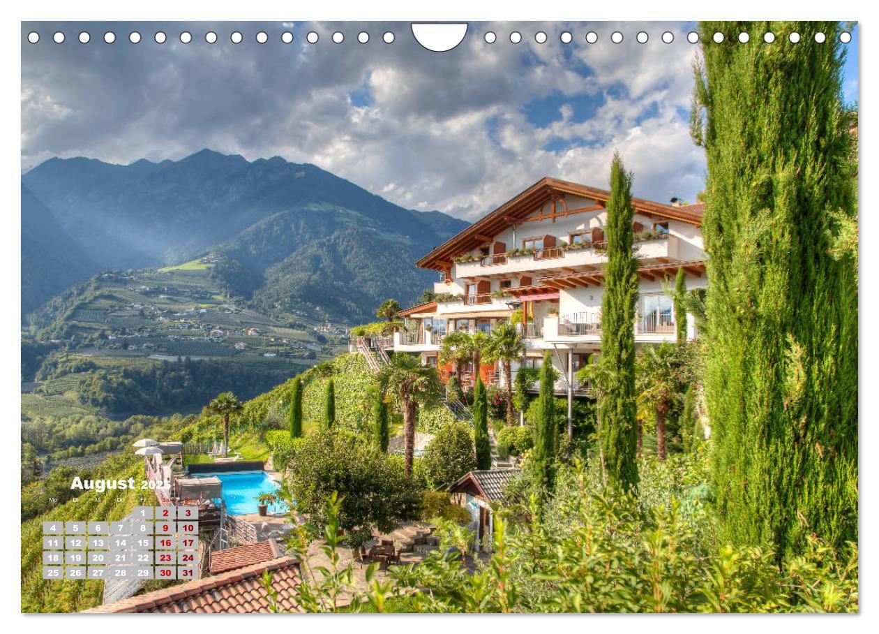 Bild: 9783435209804 | Meraner Land: alpin-mediterranes Lebensgefühl (Wandkalender 2025...