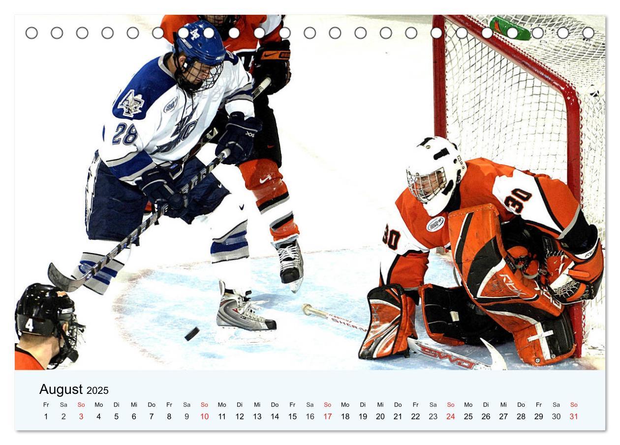 Bild: 9783435178872 | Eishockey. Dynamik, Athletik und Präzision! (Tischkalender 2025 DIN...