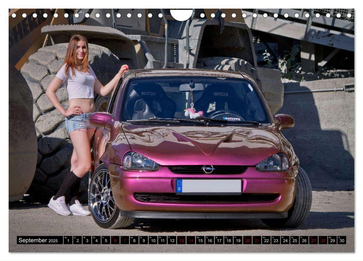 Bild: 9783435399086 | Heiße Frauen und schnelle Autos (Wandkalender 2025 DIN A4 quer),...