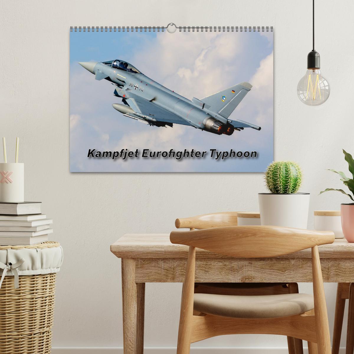 Bild: 9783435178780 | Kampfjet Eurofighter Typhoon (Wandkalender 2025 DIN A3 quer),...