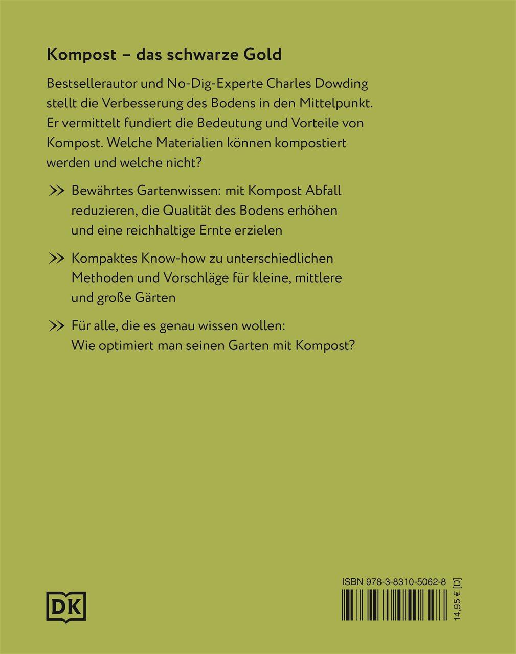 Rückseite: 9783831050628 | Kompost | Charles Dowding | Buch | 144 S. | Deutsch | 2025