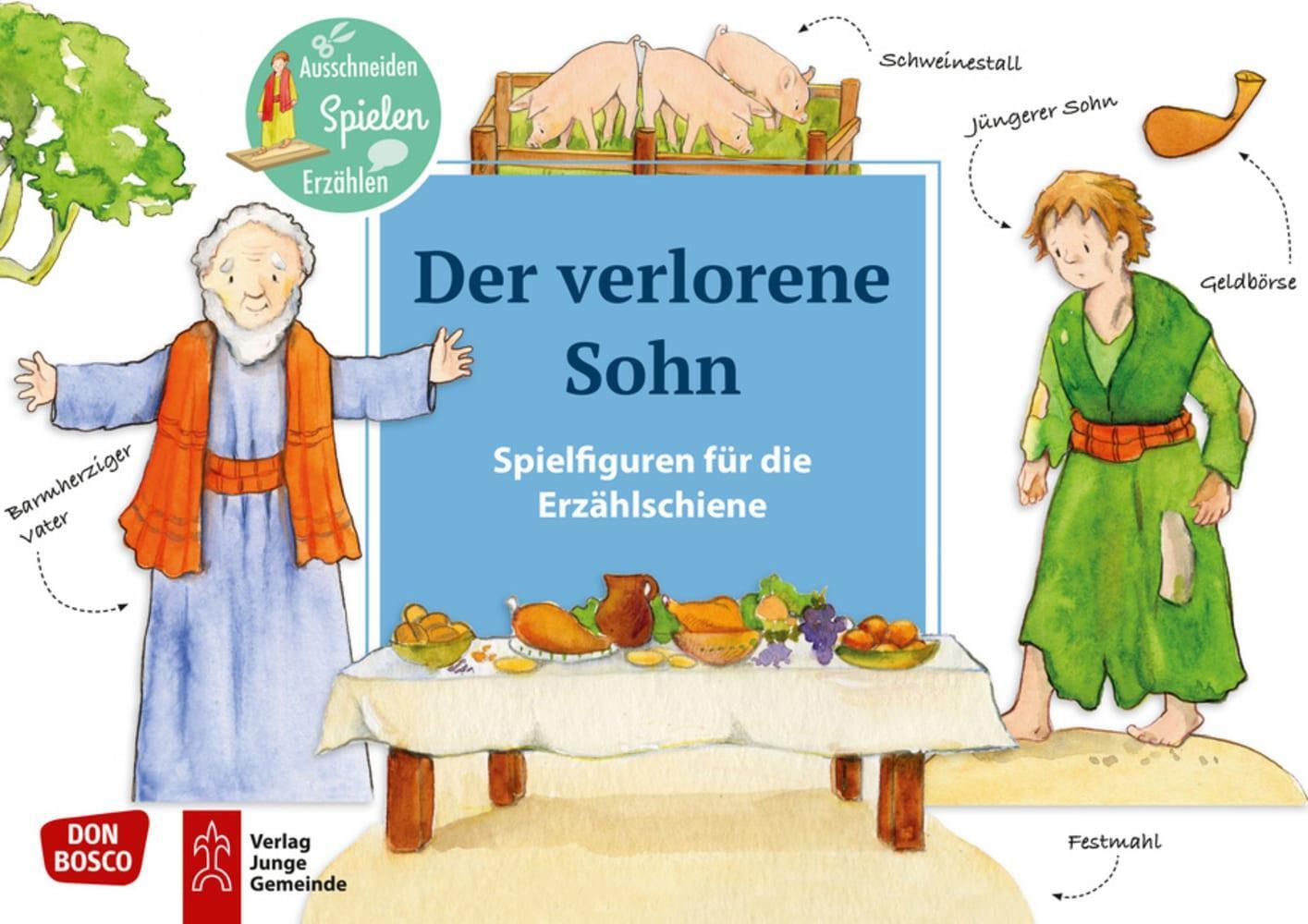 Cover: 4260179515989 | Der verlorene Sohn | Ausschneiden. Spielen. Erzählen. | Stück | 8 S.