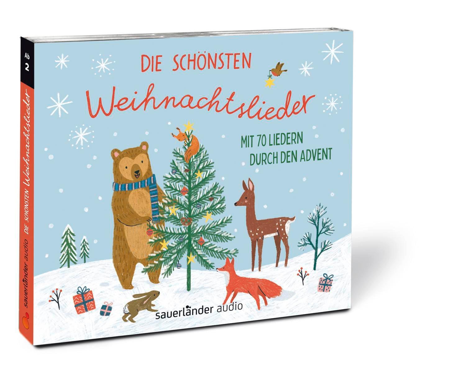 Bild: 9783839849910 | Die schönsten Weihnachtslieder | Mit 70 Liedern durch den Advent | CD