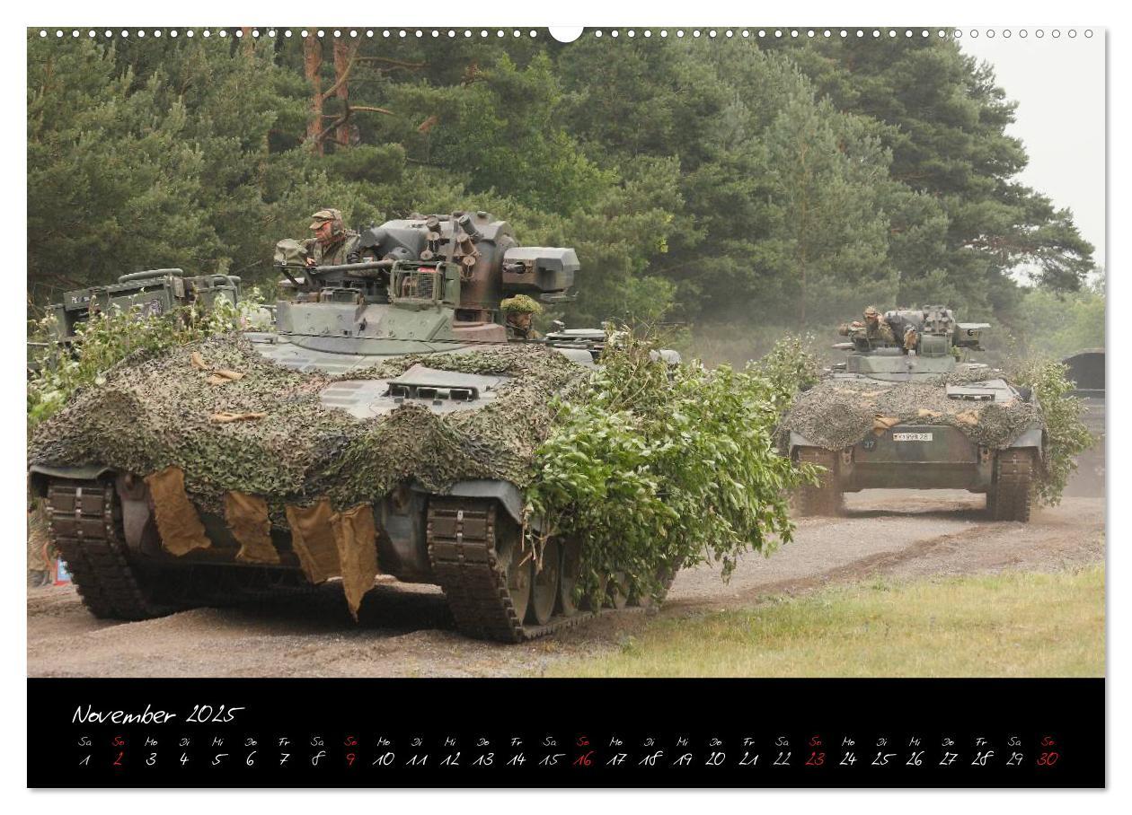 Bild: 9783435823055 | Schützenpanzer Marder (Wandkalender 2025 DIN A2 quer), CALVENDO...