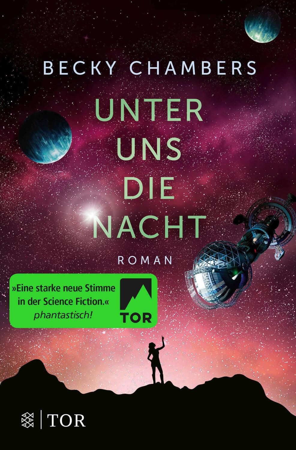 Cover: 9783596702626 | Unter uns die Nacht | Roman | Becky Chambers | Taschenbuch | Wayfarer