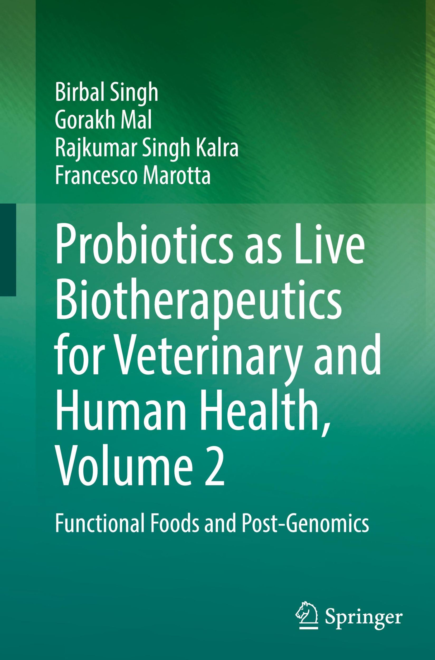 Cover: 9783031654589 | Probiotics as Live Biotherapeutics for Veterinary and Human Health,...