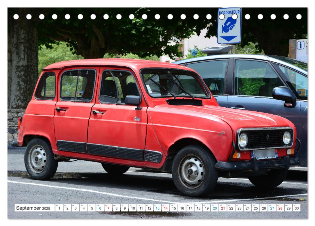 Bild: 9783383894312 | Renault 4 - Kultfahrzeug und Wegbegleiter (Tischkalender 2025 DIN...