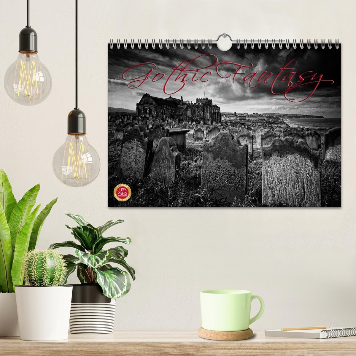 Bild: 9783435756117 | Gothic Fantasy (Wandkalender 2025 DIN A4 quer), CALVENDO...