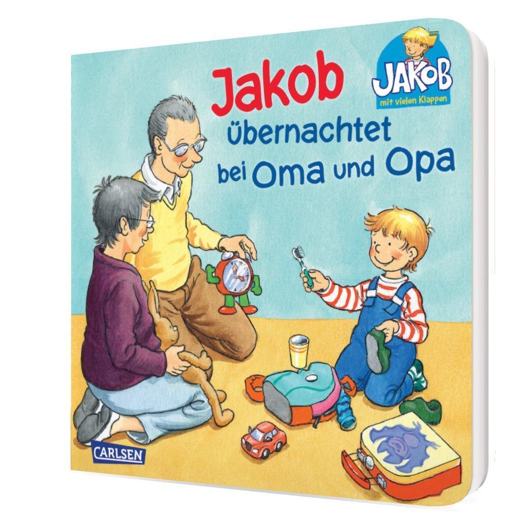 Bild: 9783551168740 | Jakob übernachtet bei Oma und Opa | Sandra Grimm | Buch | 12 S. | 2013