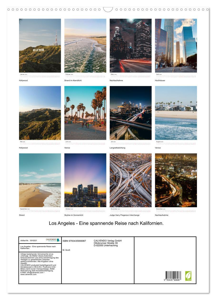 Bild: 9783435906987 | Los Angeles - Eine spannende Reise nach Kalifornien. (Wandkalender...