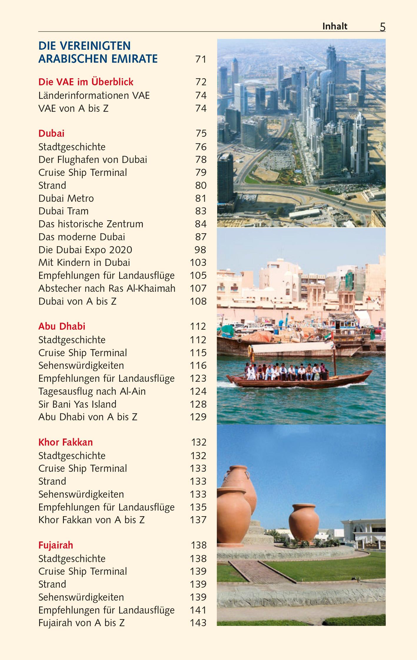 Bild: 9783897946583 | TRESCHER Reiseführer Kreuzfahrten Dubai und die Emirate | Taschenbuch