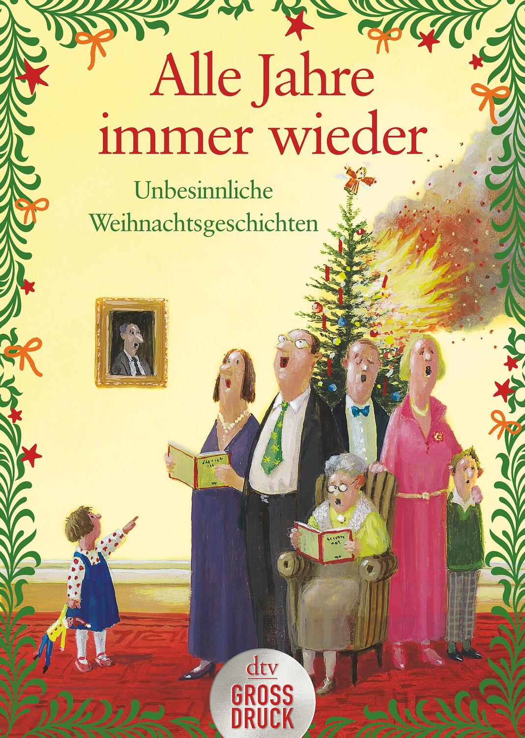 Cover: 9783423253888 | Alle Jahre immer wieder | Unbesinnliche Weihnachtsgeschichten | Adler