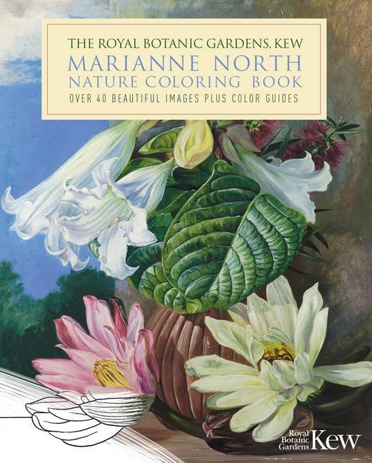 Cover: 9781398808508 | The Royal Botanic Gardens, Kew Marianne North Nature Coloring Book