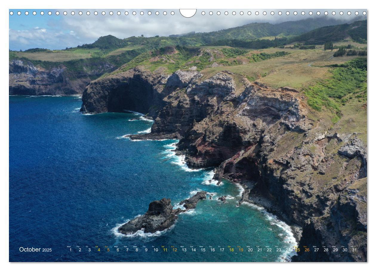 Bild: 9781325936618 | Hawaii, Maui and Big Island (Wall Calendar 2025 DIN A3 landscape),...