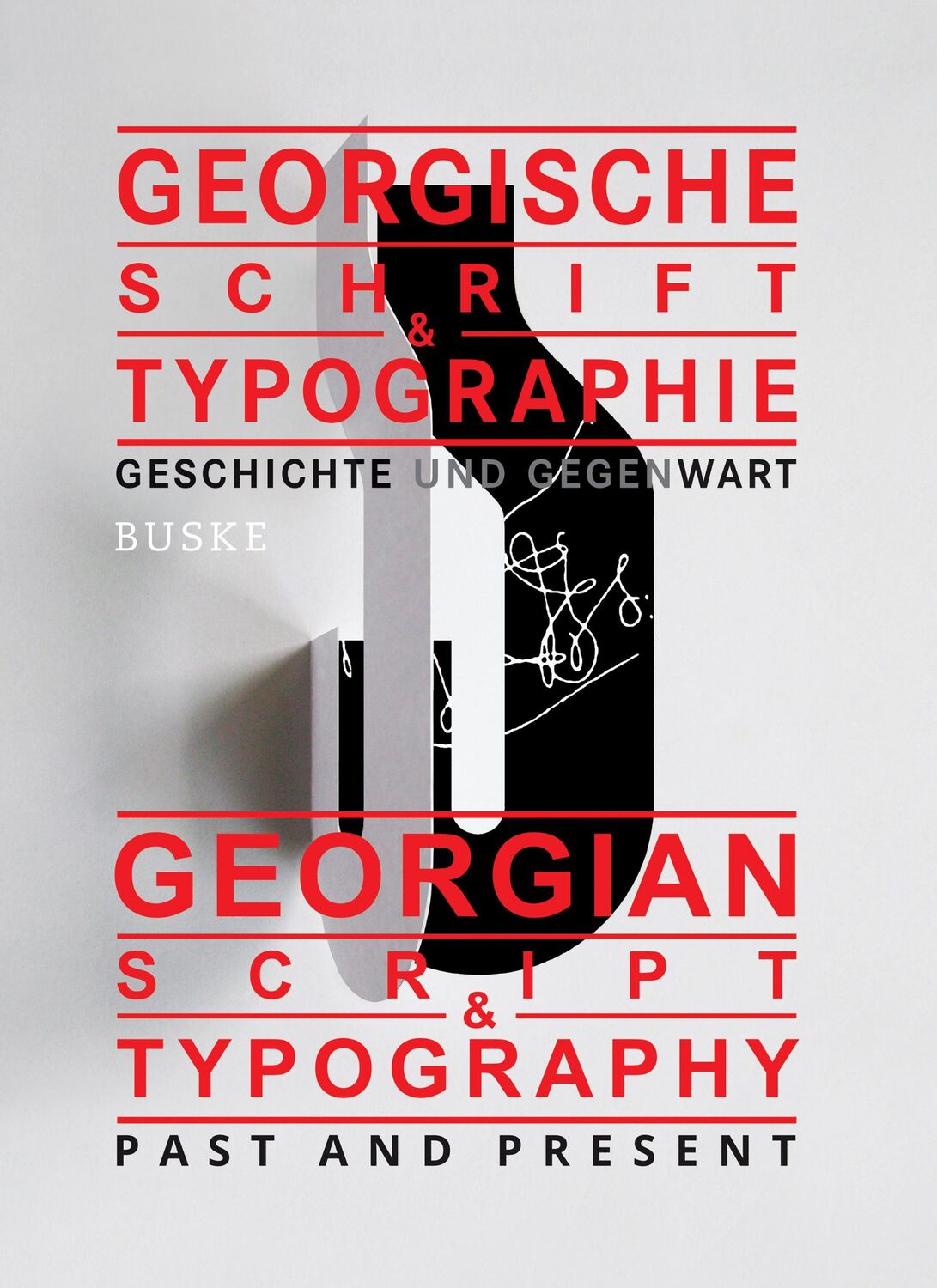 Cover: 9783875488432 | Georgische Schrift und Typographie / Georgian Script &amp; Typography