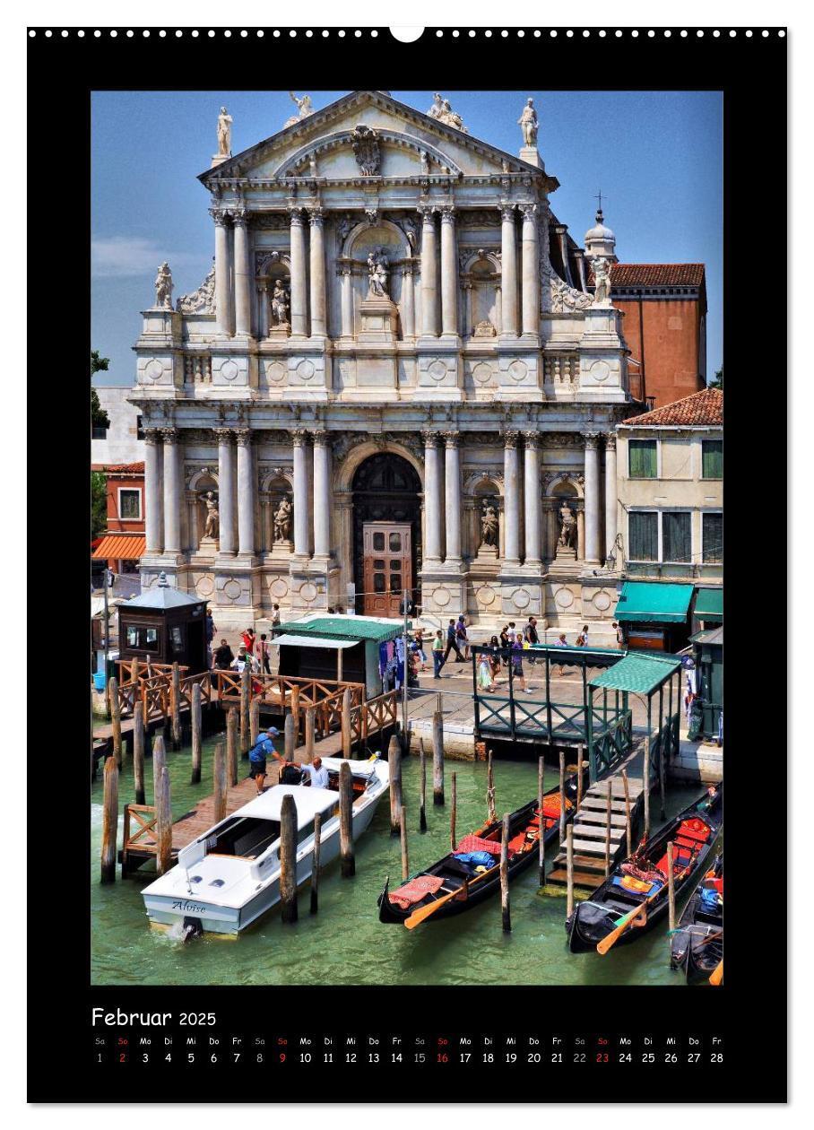 Bild: 9783457080863 | Venedig (Wandkalender 2025 DIN A2 hoch), CALVENDO Monatskalender