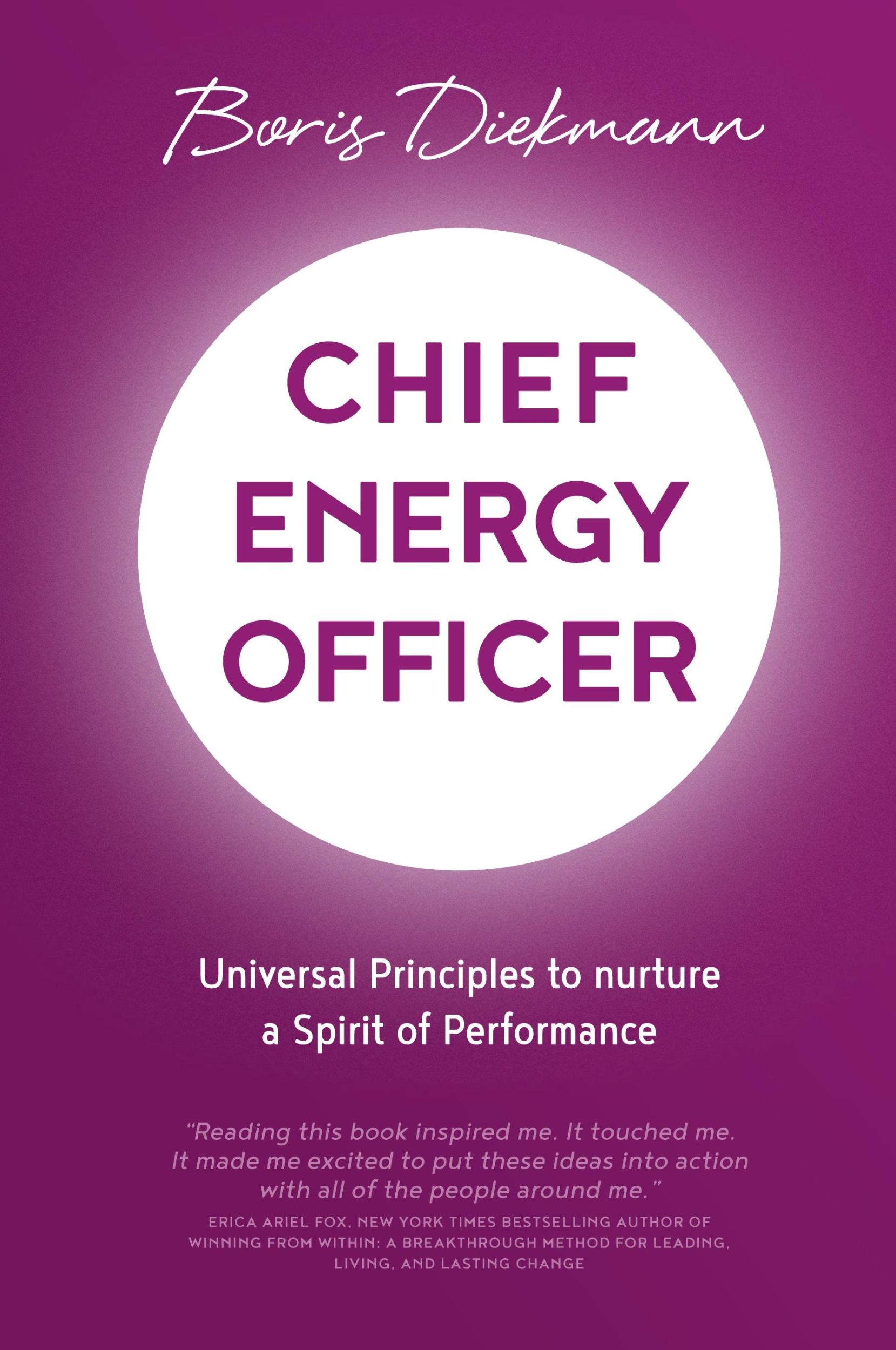 Cover: 9781781333716 | Chief Energy Officer | Boris Diekmann | Taschenbuch | Englisch | 2019