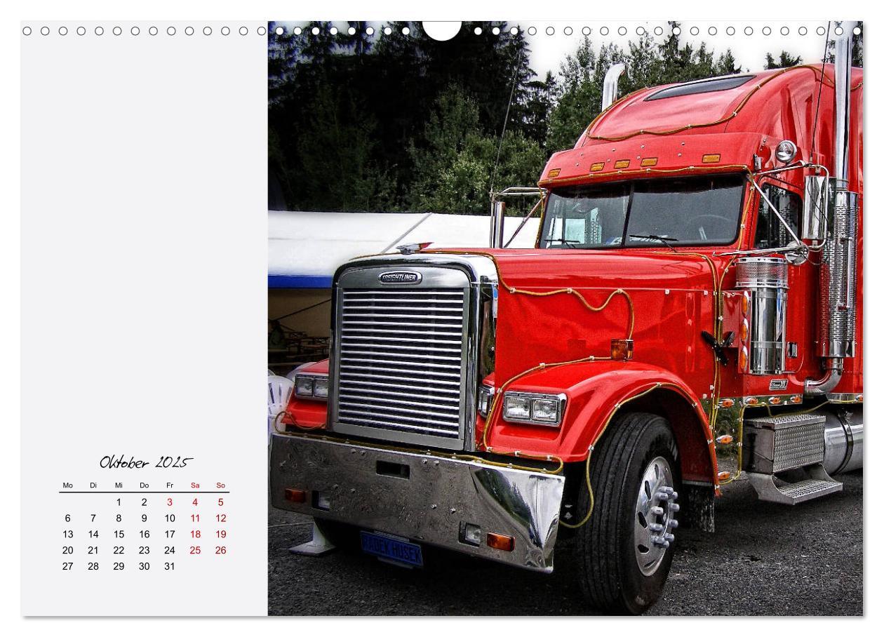 Bild: 9783435338269 | Langhauber. Coole Trucks in den USA (Wandkalender 2025 DIN A3...