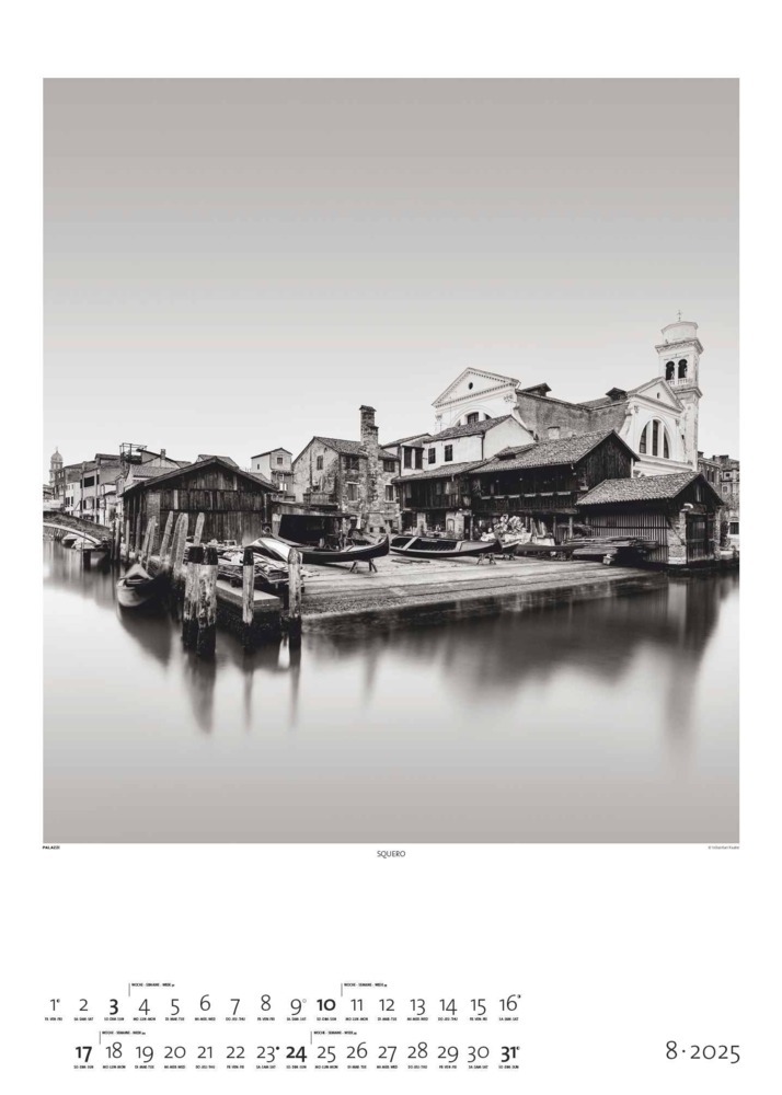 Bild: 4251734300676 | PALAZZI - Black &amp; White 2025 Wandkalender, 50x70cm, Posterkalender...