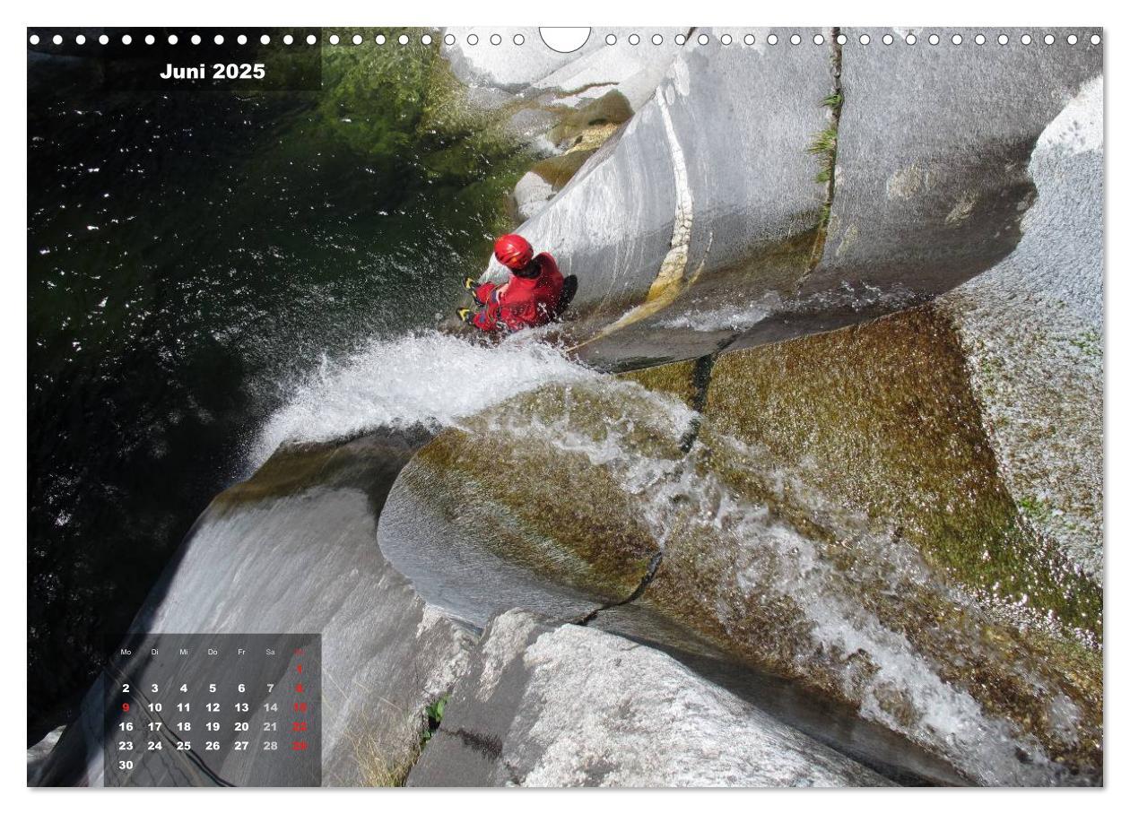 Bild: 9783435630059 | Abenteuer Canyoning (Wandkalender 2025 DIN A3 quer), CALVENDO...